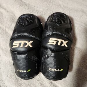 STX Sz M Lacrosse Arm Pads Cell IV Geo Flex II 2017 Read